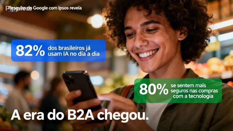 80% dos Brasileiros Usam IA para Decidir Compras — e as Marcas Precisam se Adaptar