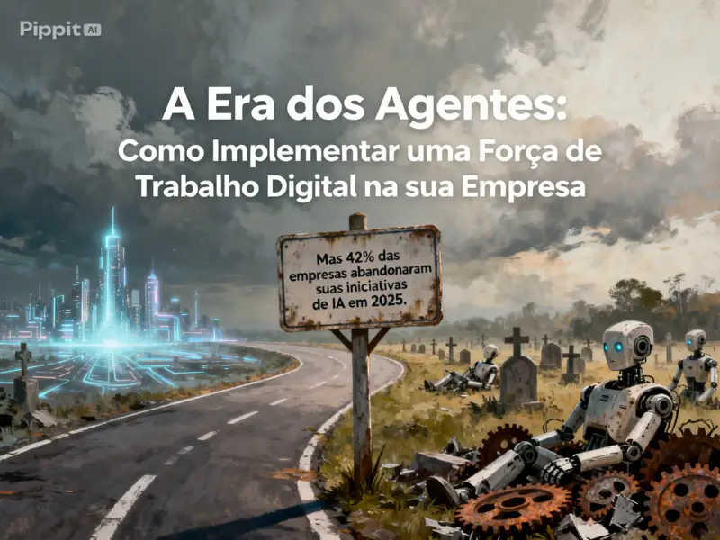 Como implementar agentes de IA como força de trabalho digital na empresa em 2026