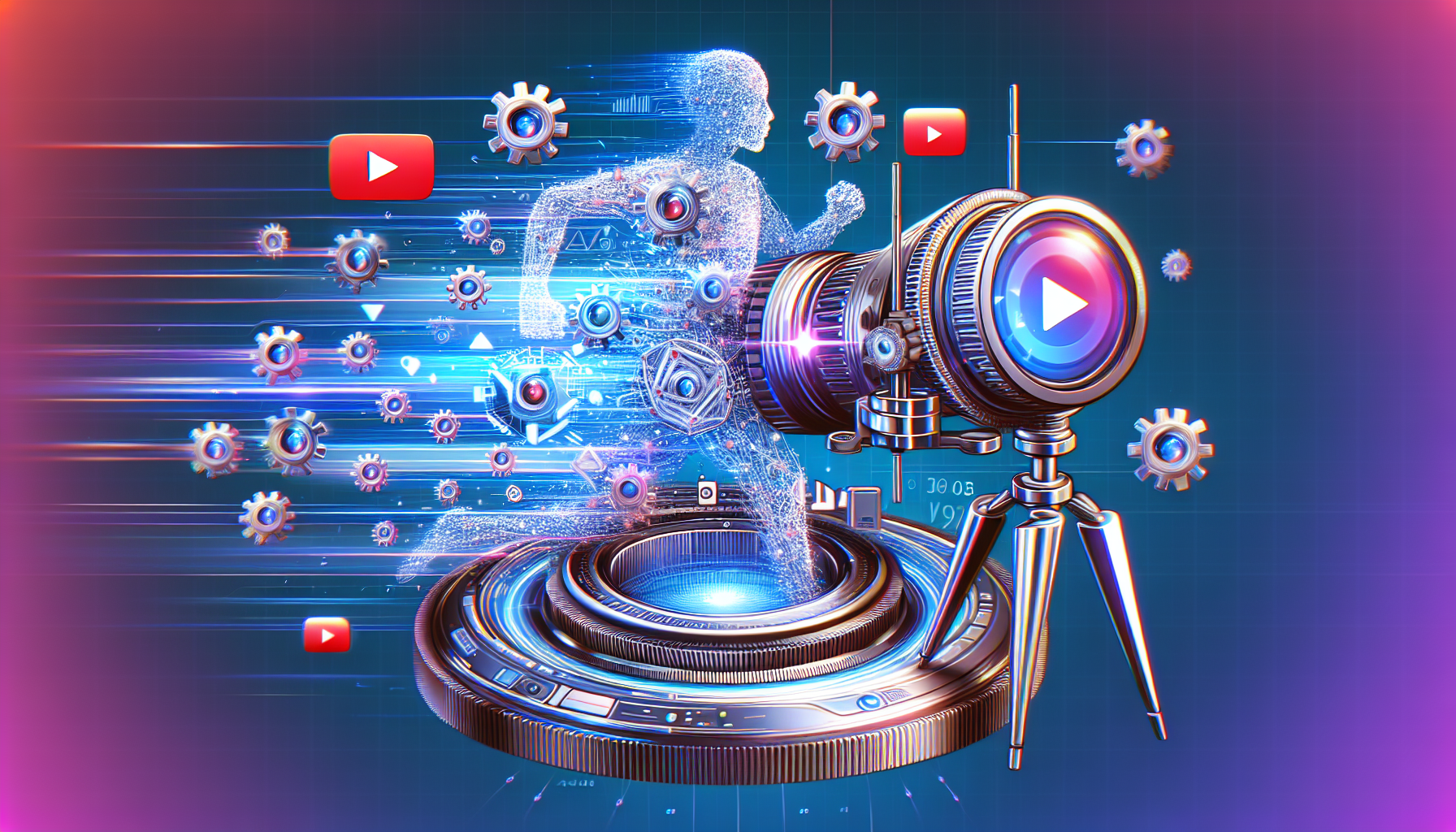 AI YouTube Thumbnail Generator - Create Stunning Thumbnails in Seconds | ThumbnailCreator | ThumbnailCreator — ilustração gerada por IA
