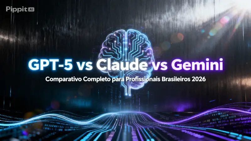 GPT-5.4 vs Claude vs Gemini: Qual Escolher em 2026? Comparativo Completo para Profissionais Brasileiros