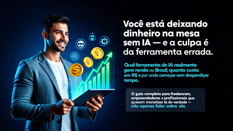 Ferramentas de IA para ganhar dinheiro no Brasil em 2026 — guia completo