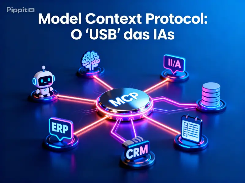 O que é MCP Model Context Protocol — o USB das IAs explicado para iniciantes